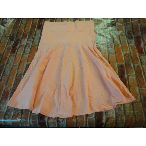 Forever 21 Juniors L peach cute skirt Clearance SALE - Picture 2 of 5